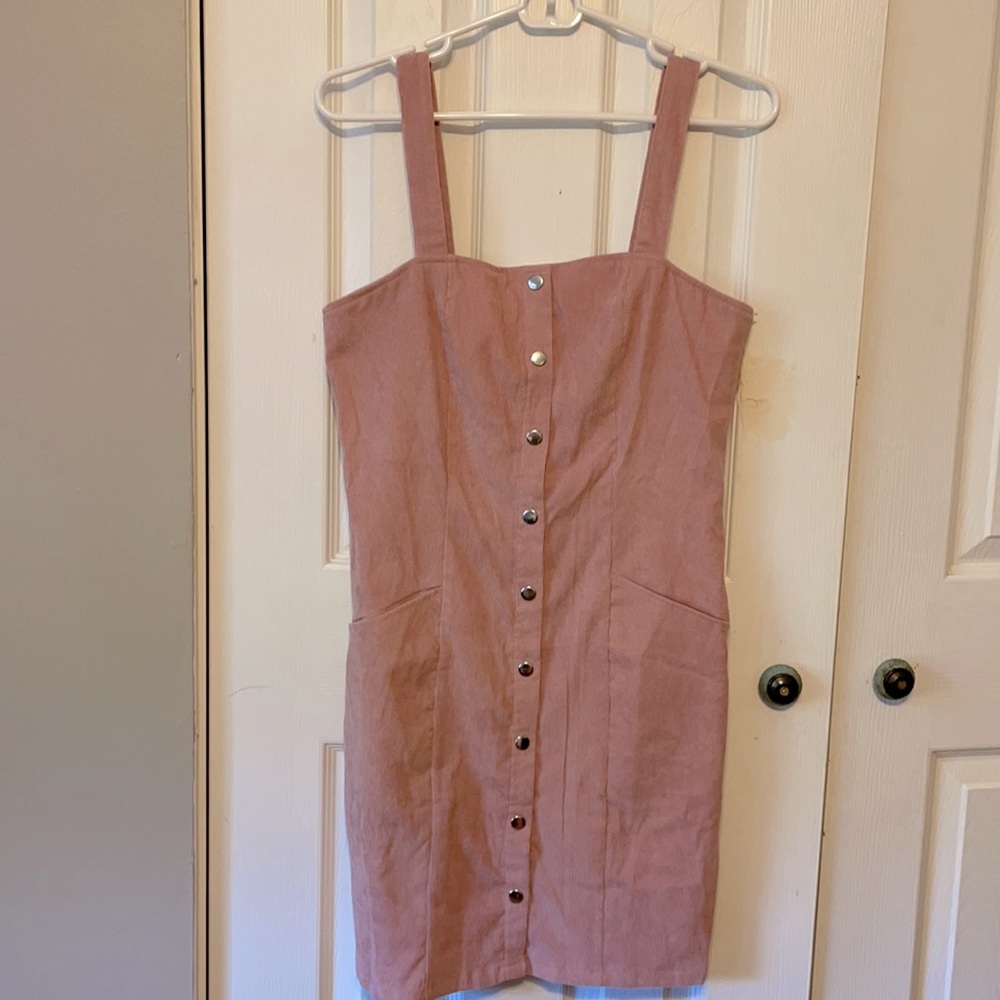 Women’s Pink Denim Dress